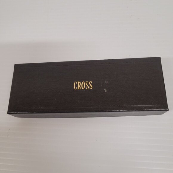 Vintage Cross Ballpoint Pen 1/20 6602 12K Gold Filled Made in USA Works Box - Picture 4 of 7